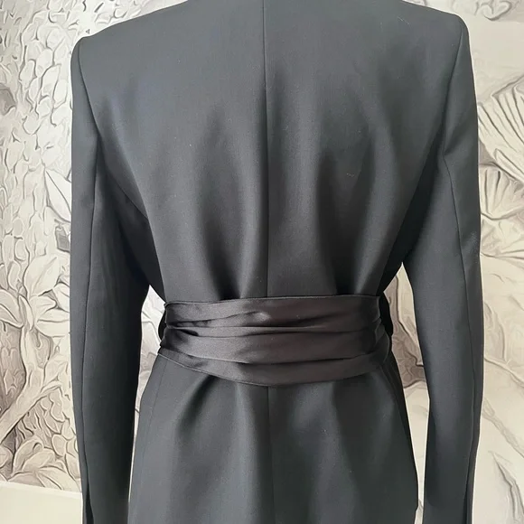 The Kooples Black Belted Blazer - Picture 2 of 5